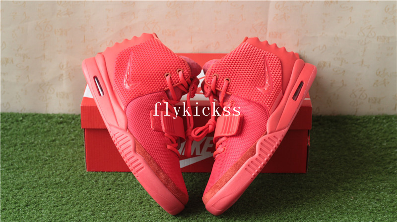 Update Version Nike Air Yeezy 2 Red October Glow